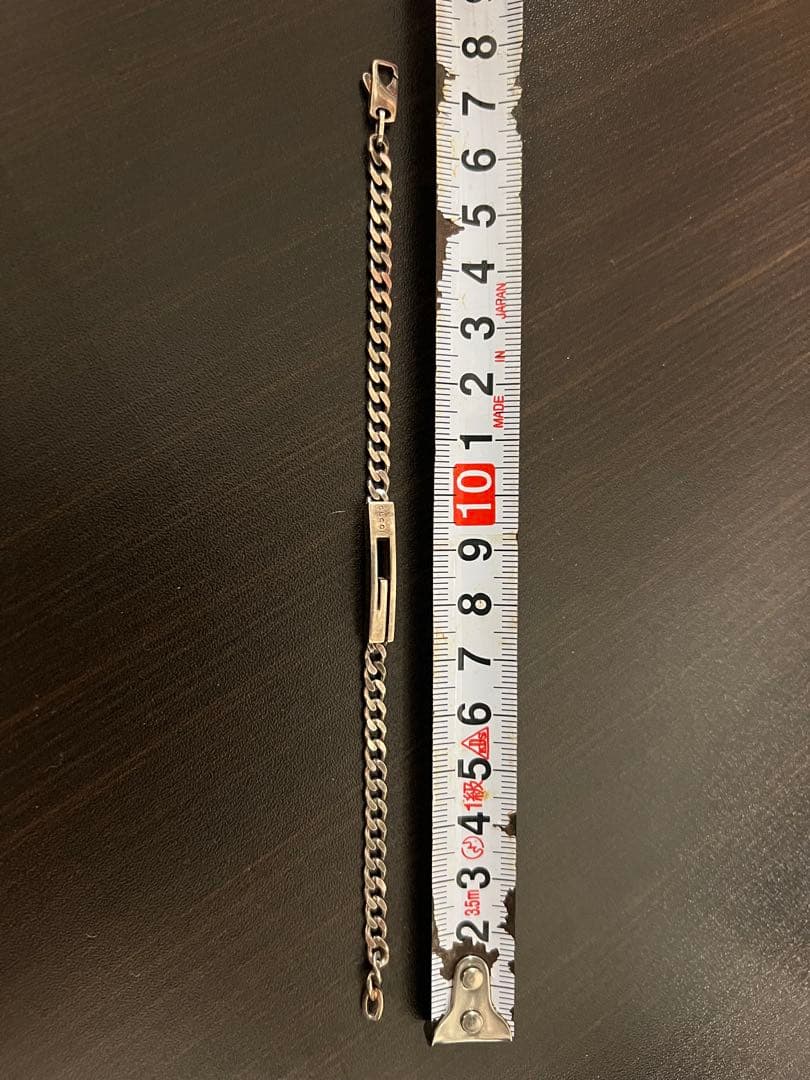 GUCCI シルバー チェーン ブレスレット