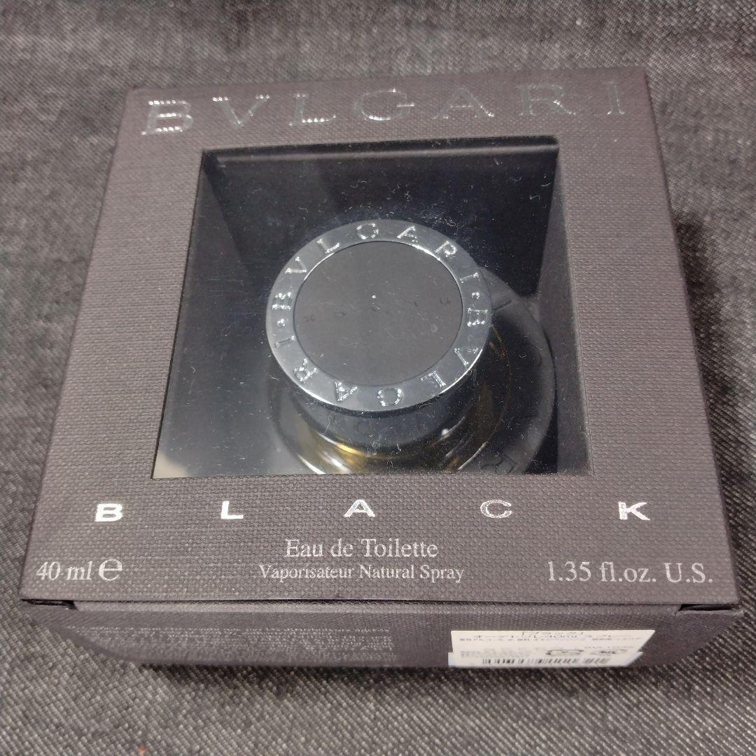 ☆希少・廃盤 未使用　BVLGARI BLACK ブルガリブラックEDT40ml