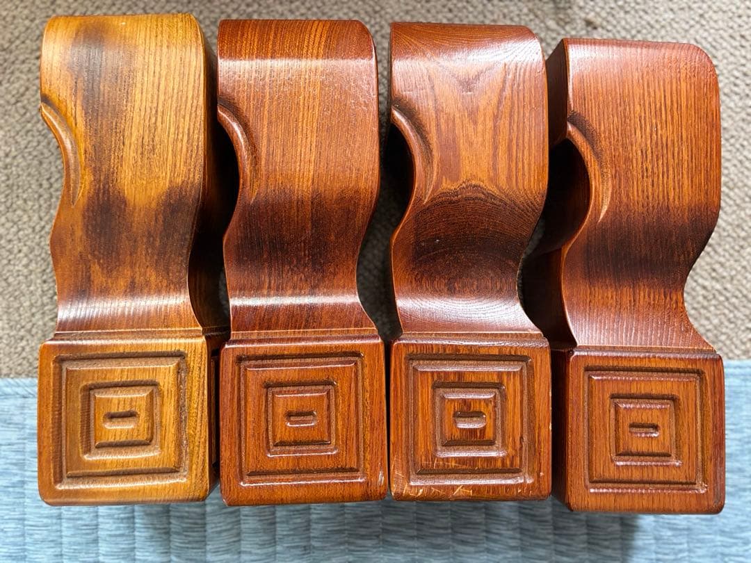 木製座卓 自然な木目 光沢仕上げ