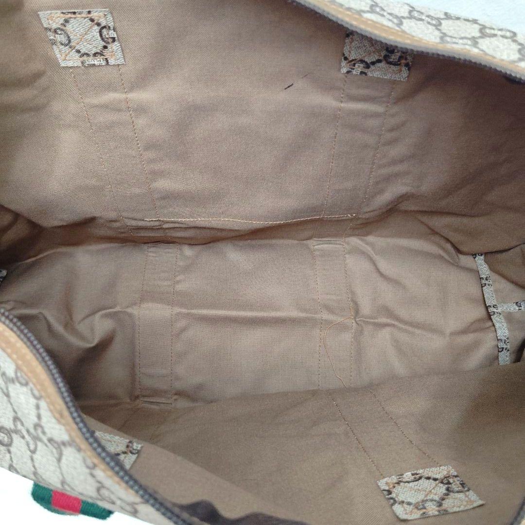 【T】美品✨GUCCI plus　GG シェリーライン　ボストンバッグ