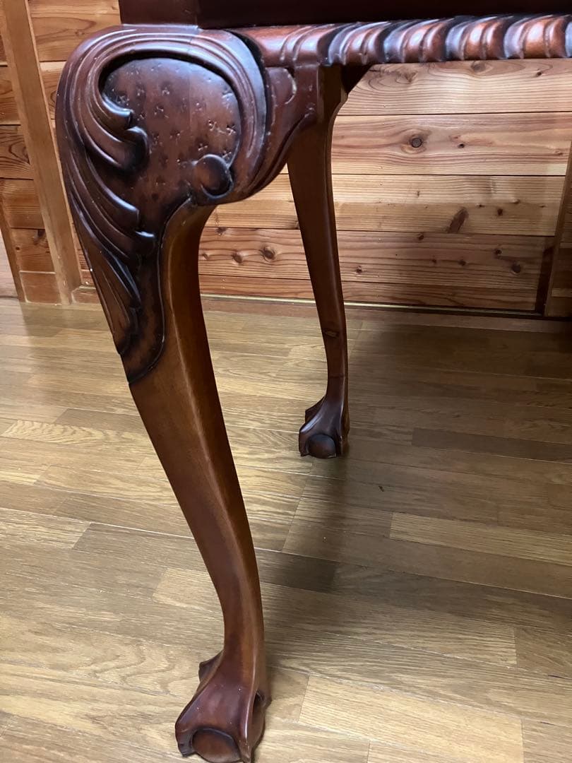 アンティークデスク プレート刻印有り逸品