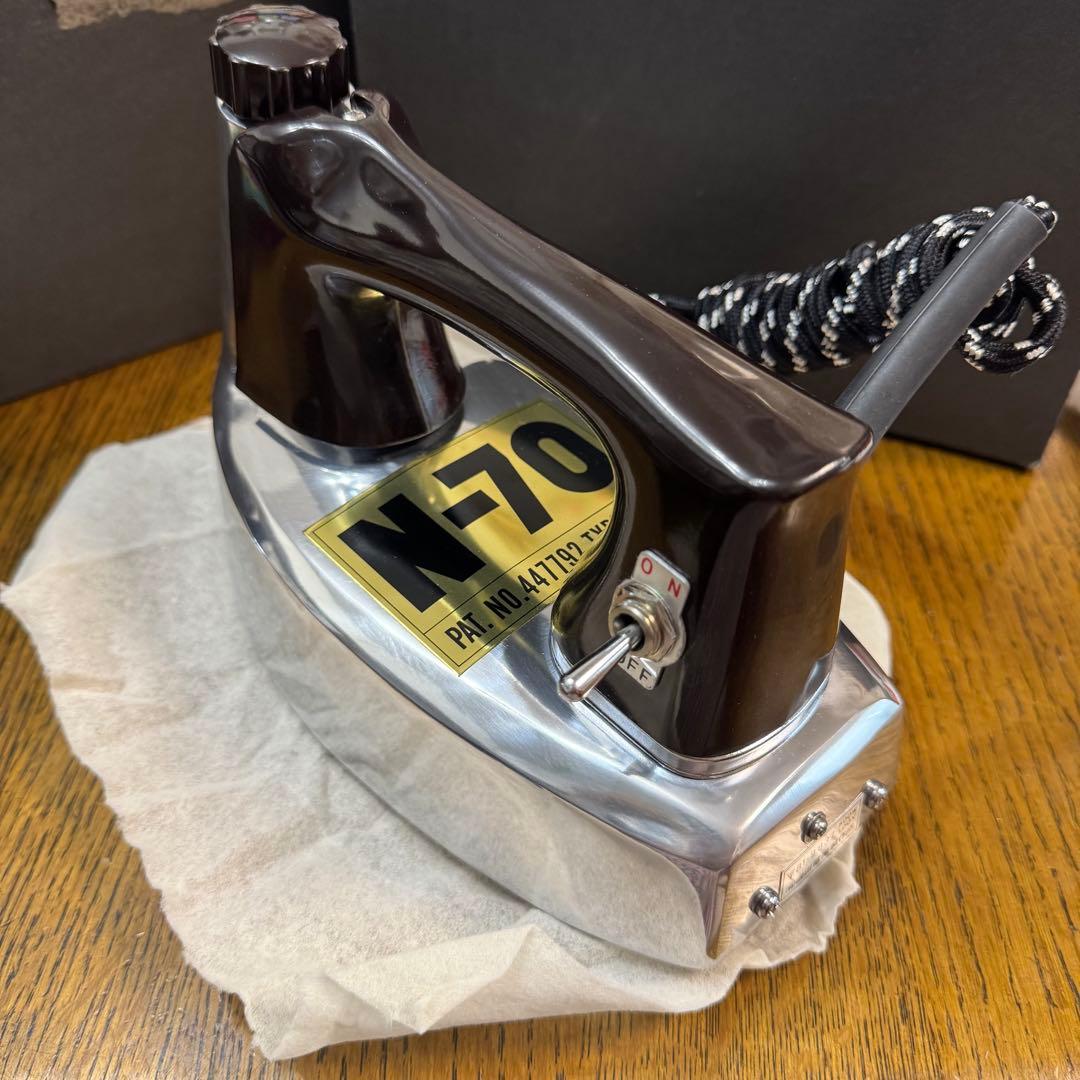 【新品·未使用】N-70 アイロン 分散式 編物仕上用 昭和レトロ