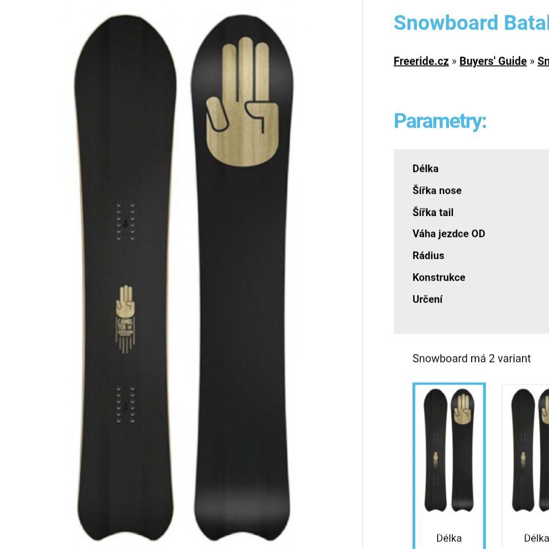 Bataleon Camel Toe 158cm パウダーボード