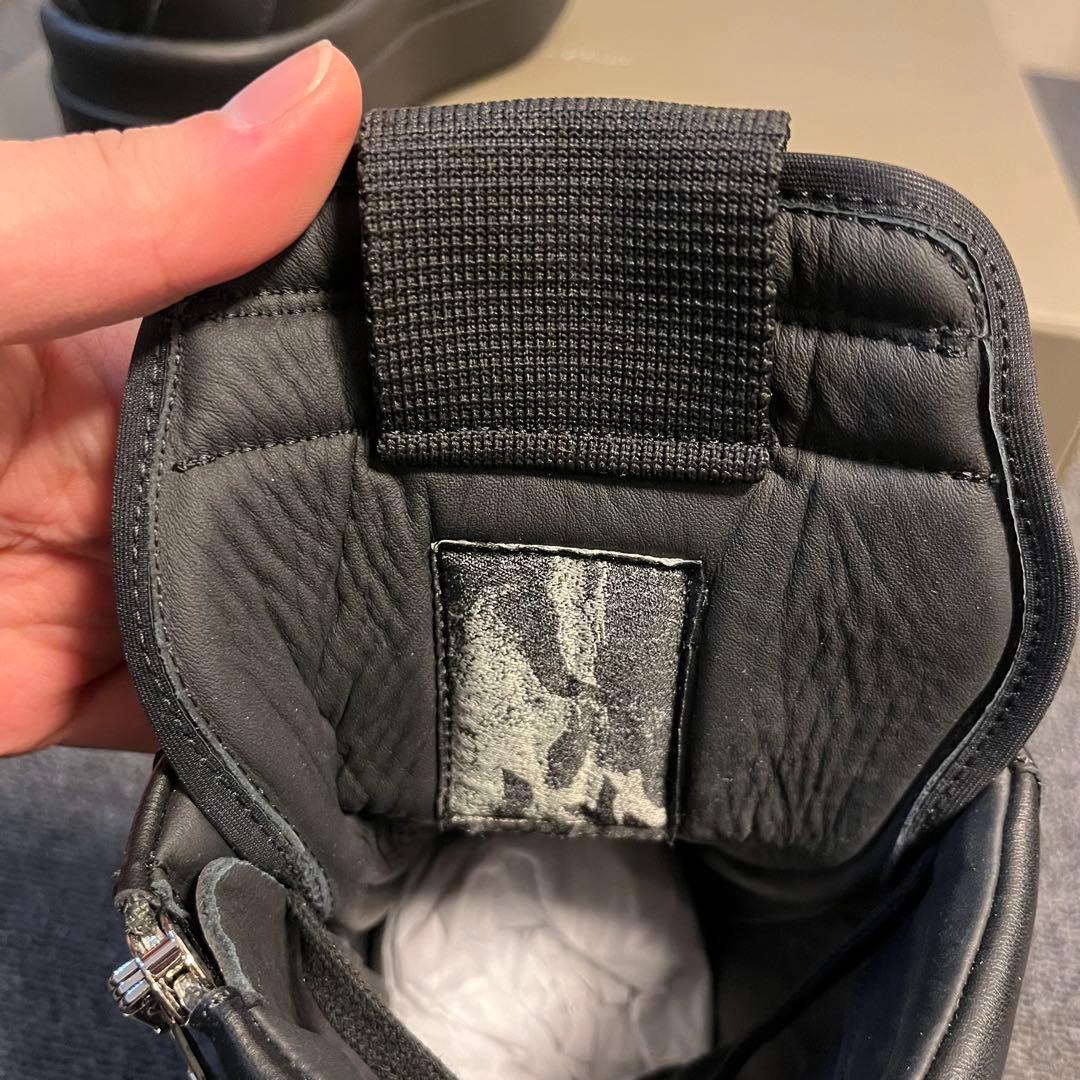 靴 Rick Owens MEGA BUMPER GEOBASKET (BLACK)