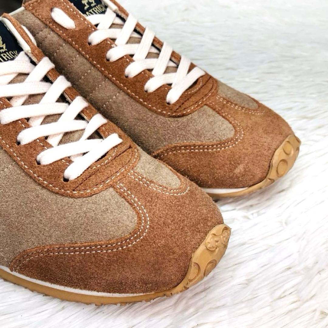 【極美品】パトリック37アイリスベロア　IRIS-VR 限定色　モカ　キャメル