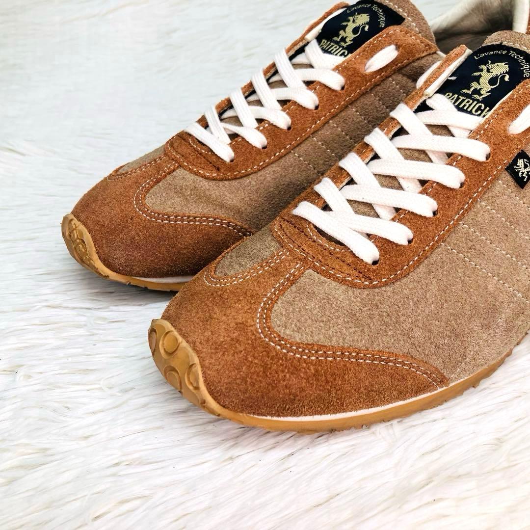 【極美品】パトリック37アイリスベロア　IRIS-VR 限定色　モカ　キャメル