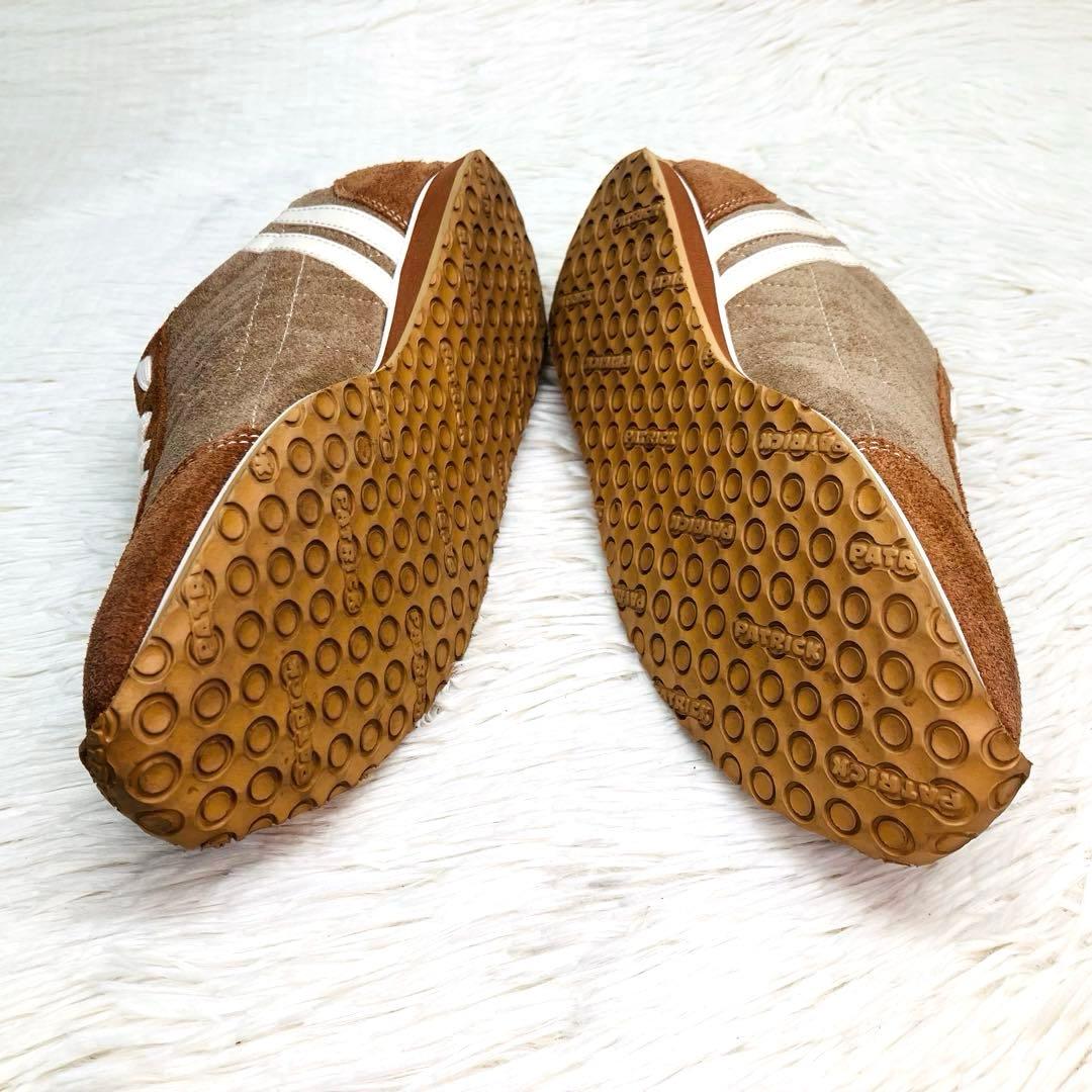 【極美品】パトリック37アイリスベロア　IRIS-VR 限定色　モカ　キャメル