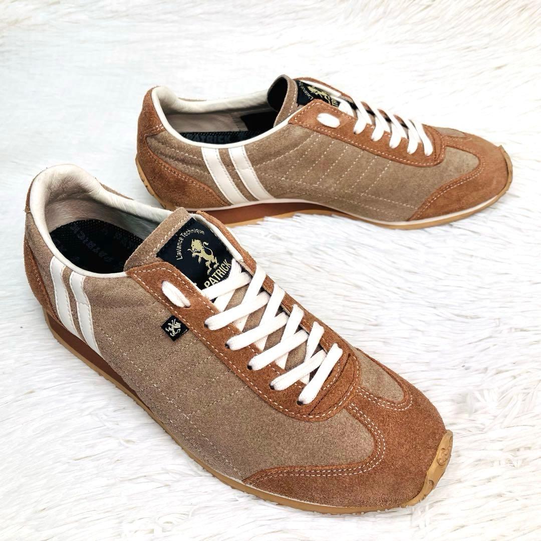 【極美品】パトリック37アイリスベロア　IRIS-VR 限定色　モカ　キャメル