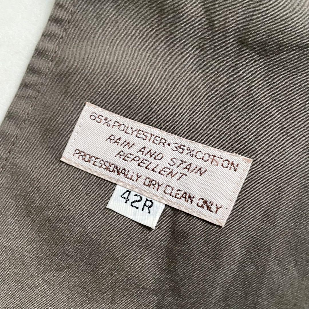 【Christian Dior】ビンテージ ステンカラー コート ライナー付き