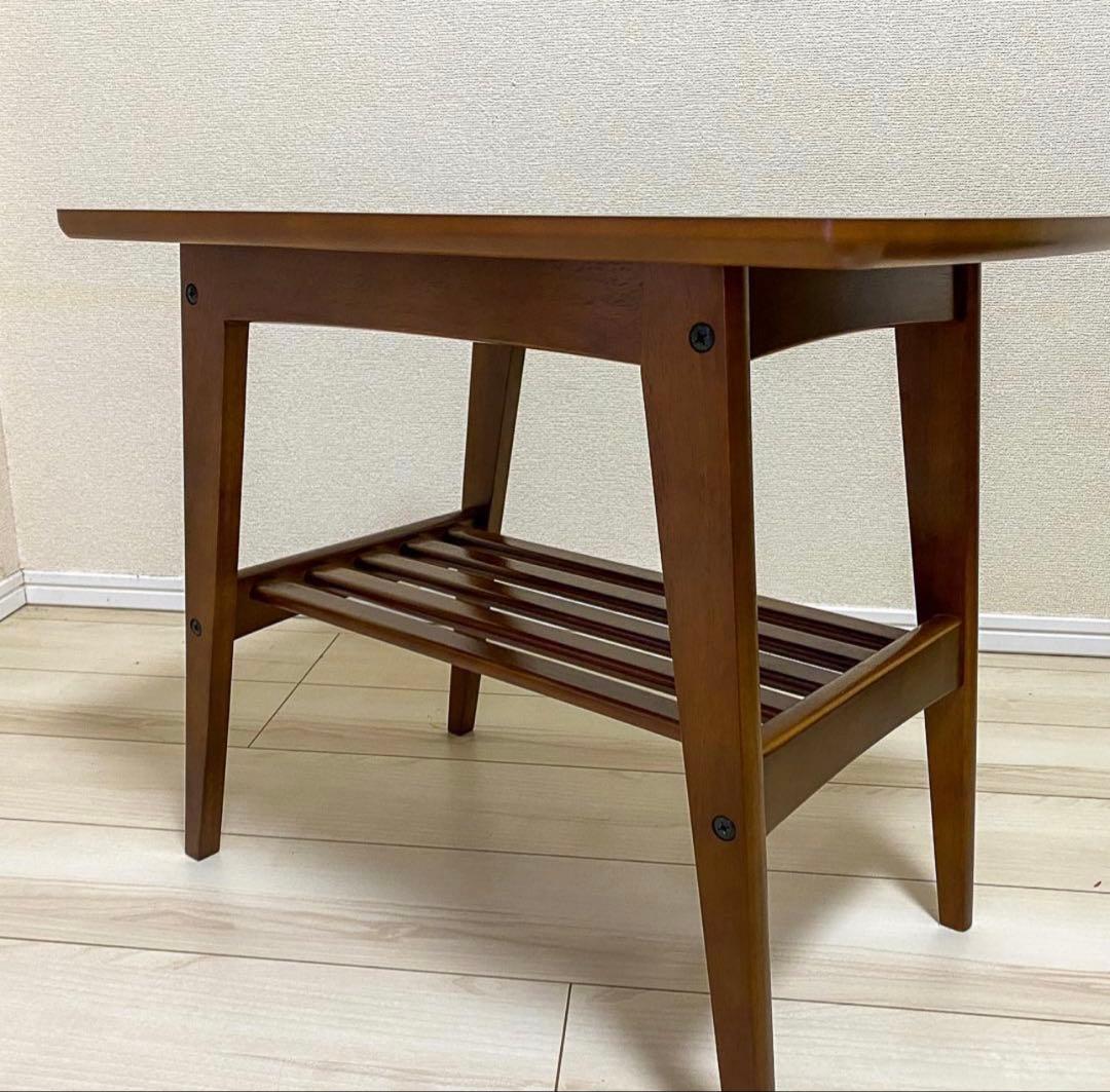 カリモク60 サイドテーブル　ウォールナット