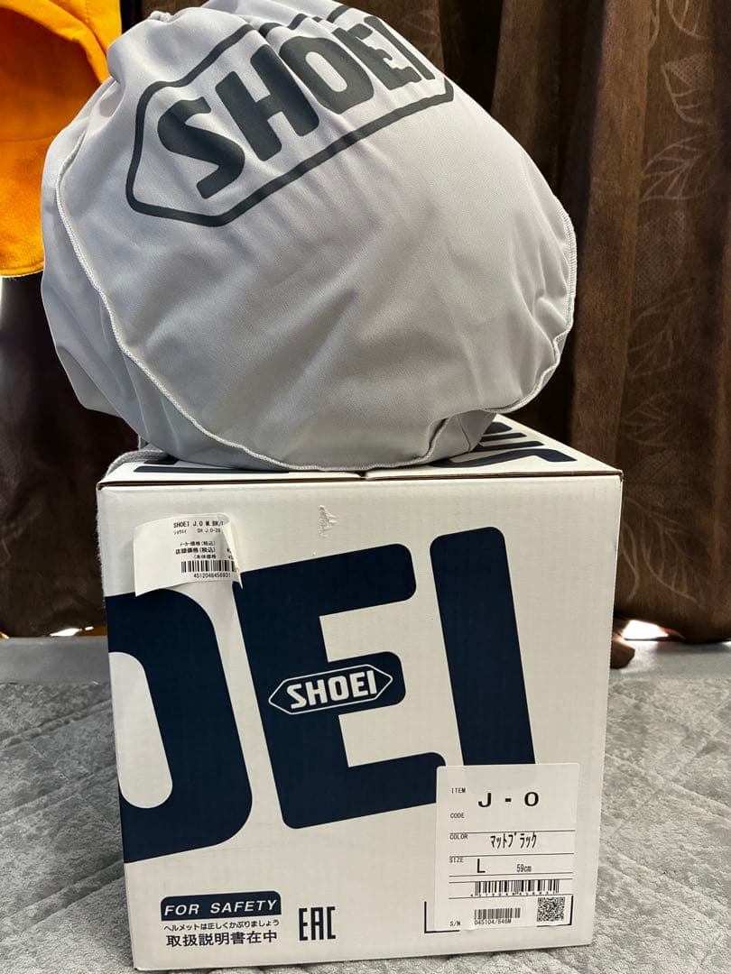 SHOEIヘルメット　JOマットブラック　サイズL