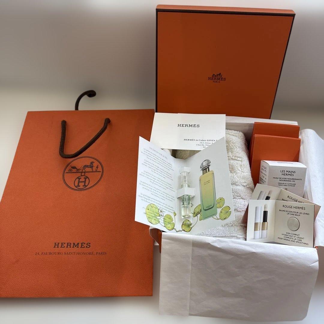 HERMES ハンドタオル セット
