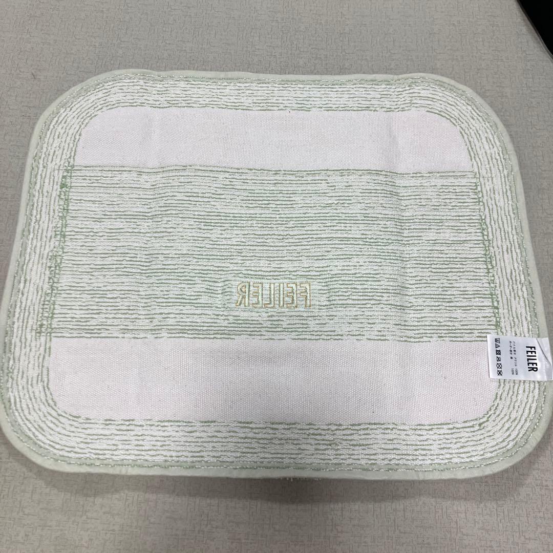 新品　未使用フェイラー　フレッシュキウイ　バスマット　玄関マット