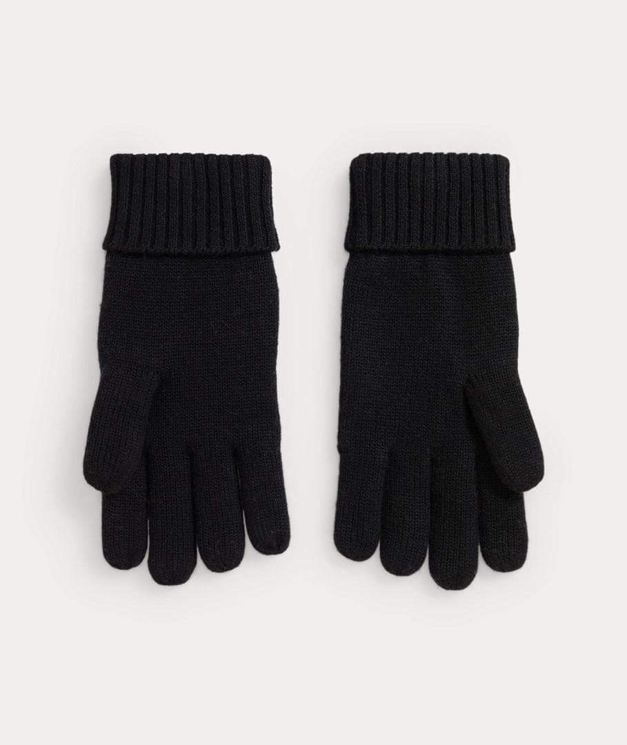 NY パッチ フリースラインド ウール グローブ