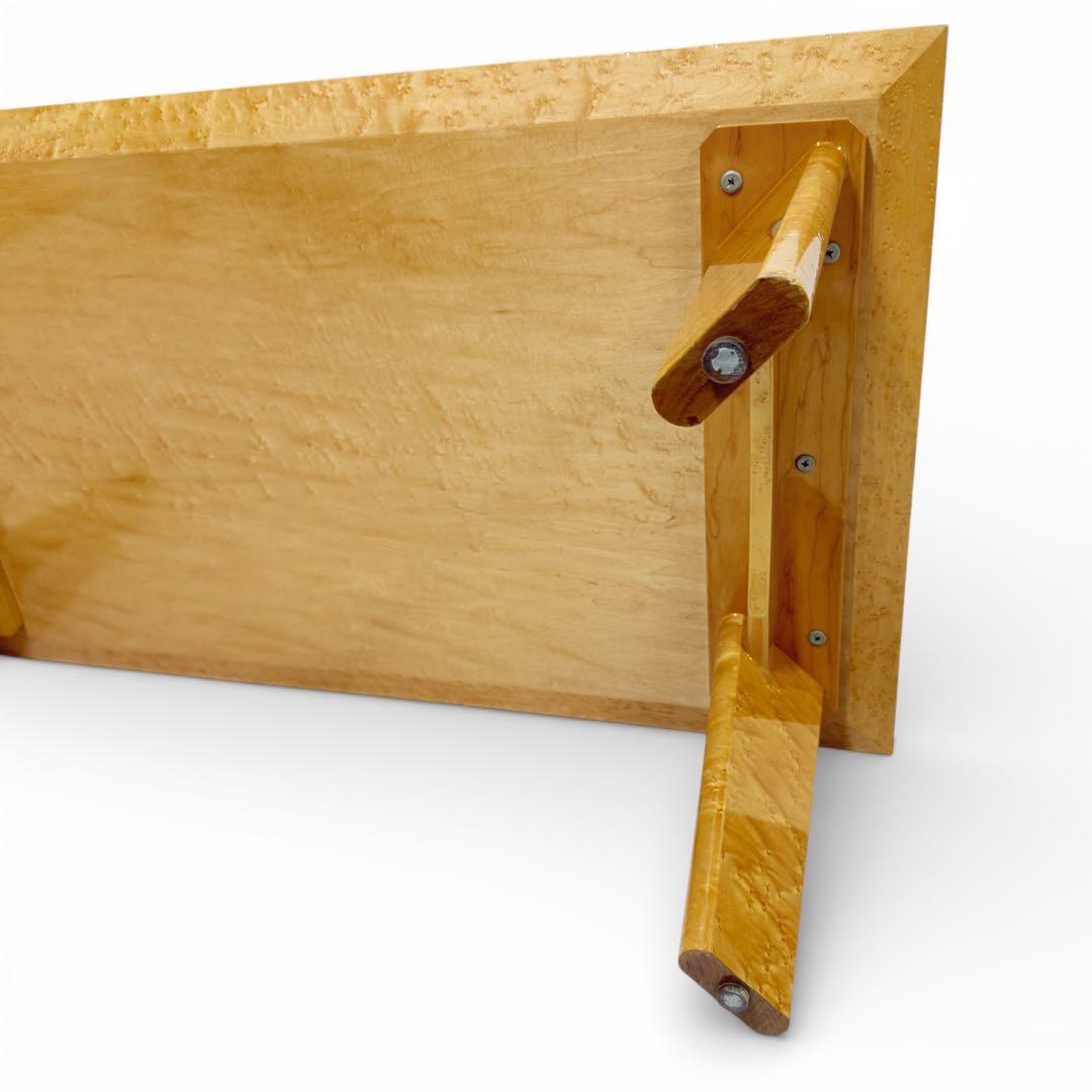 定価30万 IDC 大塚家具 スプレンダー バーズアイメープル リビングテーブル