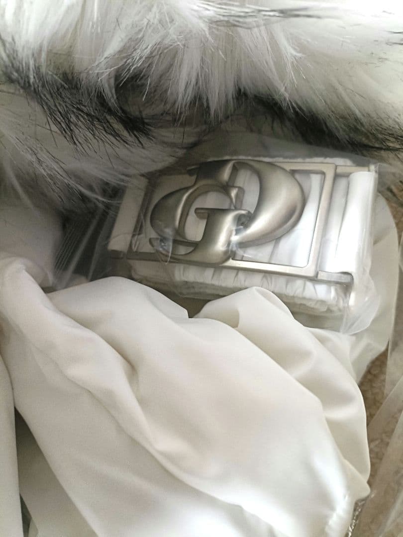 【新品】GYDA GDベルト付きショートダウンコート オフホワイト