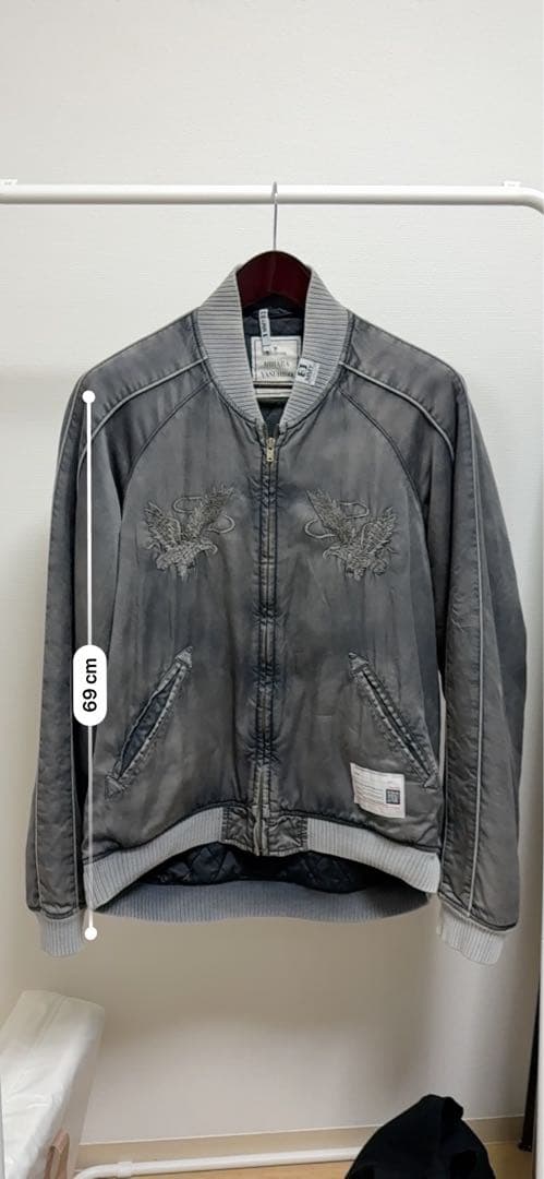 メゾンミハラヤスヒロ OVER DYED SOUVENIR JACKET