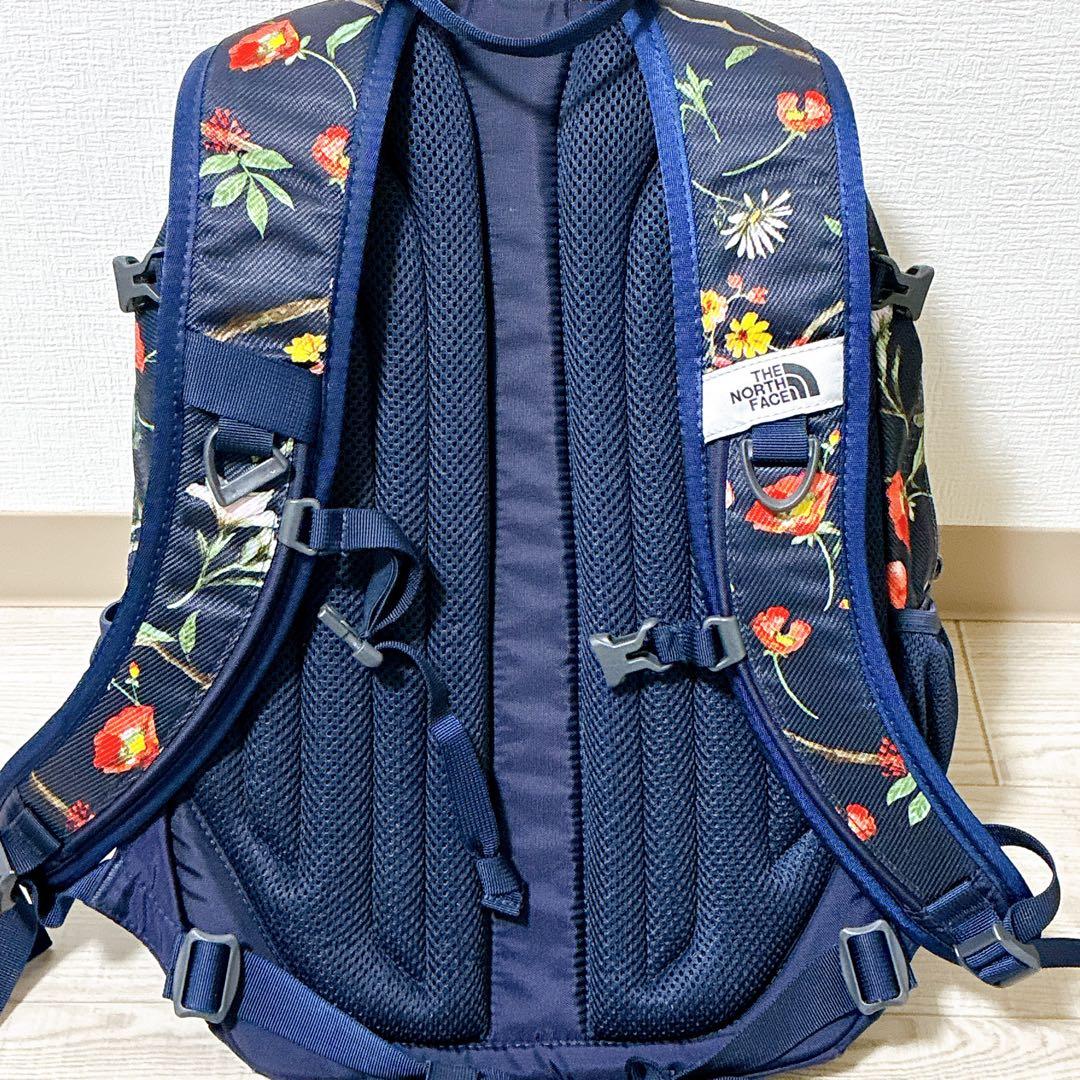 極美品 希少 ノースフェイス シングルショット 花柄 ボタニカル バッグパック