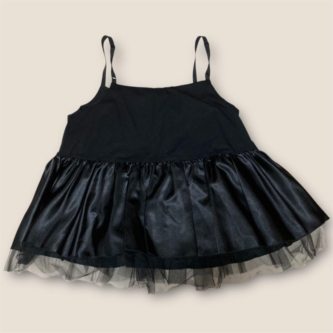 [極美品]ビアズリー　BEARDSLEY チュチュキャミニット　ドット　24SS