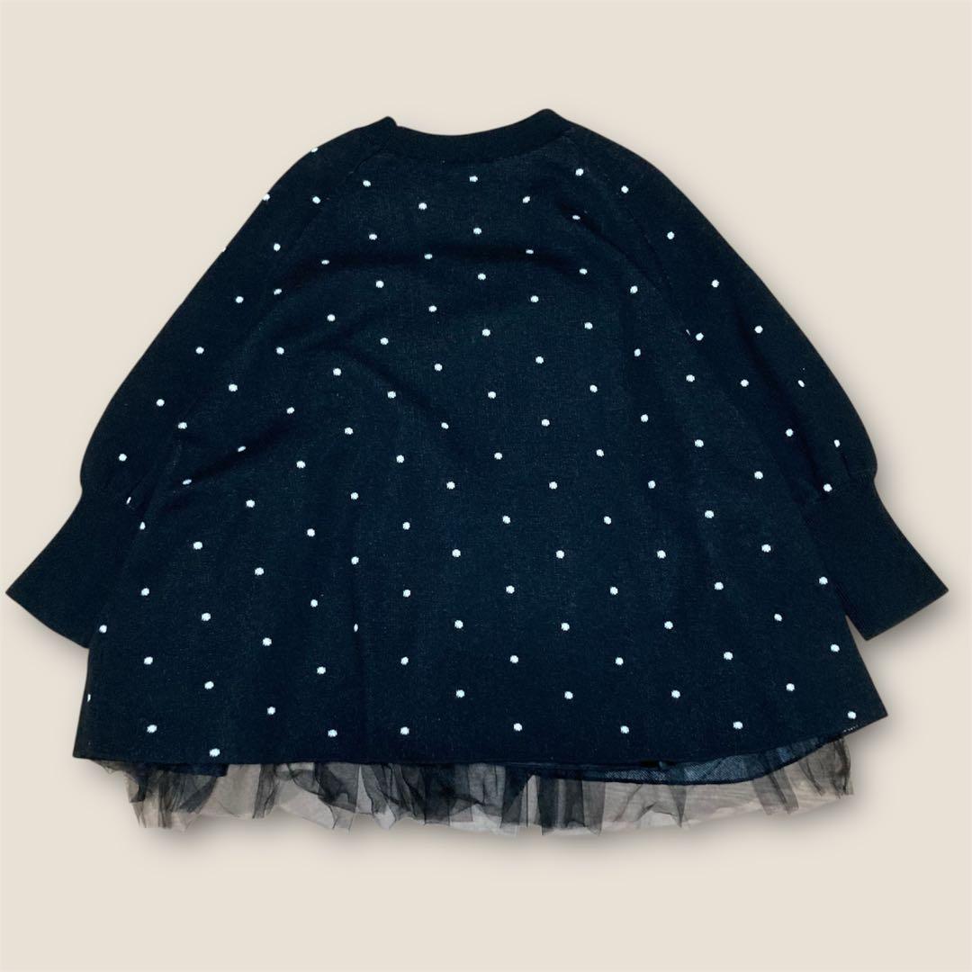 [極美品]ビアズリー　BEARDSLEY チュチュキャミニット　ドット　24SS