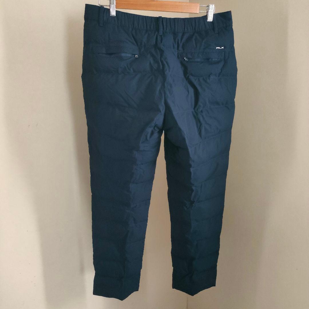 【SALE】RLX RALPH LAUREN 中綿 ゴルフパンツ 撥水 紺 k
