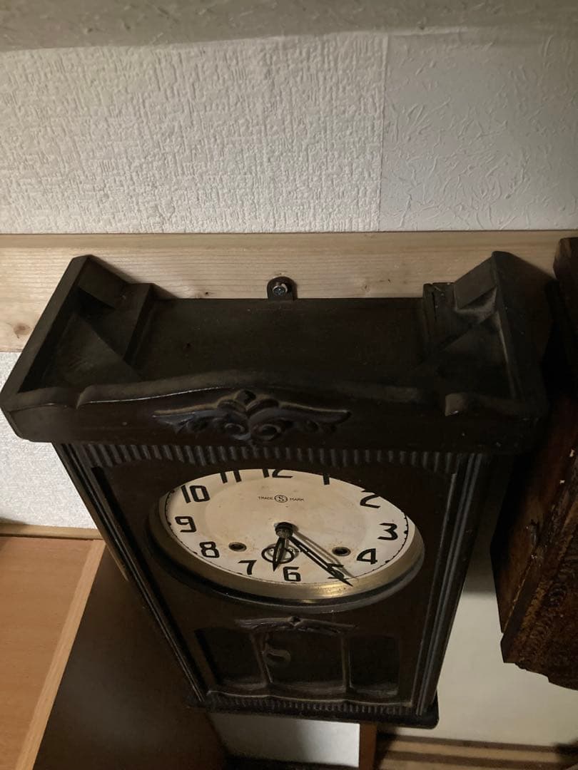 SEIKOSHA 柱時計 本打ち式 稼動中