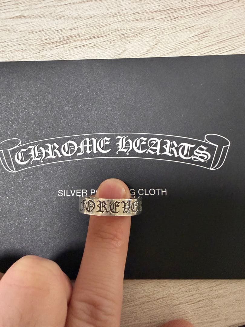 CHROME HEARTS spacer foreverリング　6mm