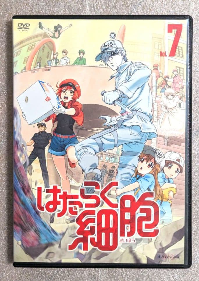 はたらく細胞　DVD　レンタル　アニメ　8本セット