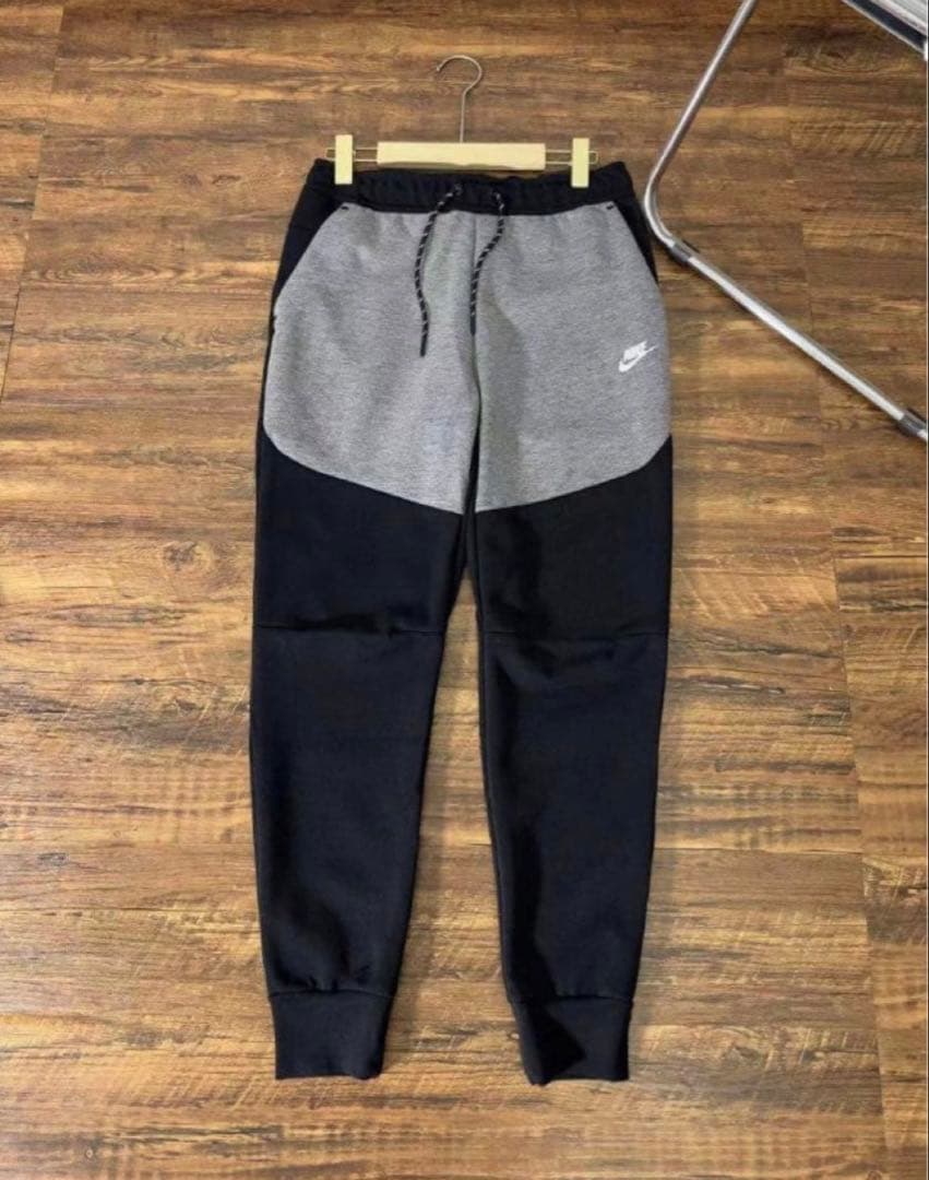 Mサイズ テックフリース◆上下◆セットアップ◆ ブラック ダークグレーNike