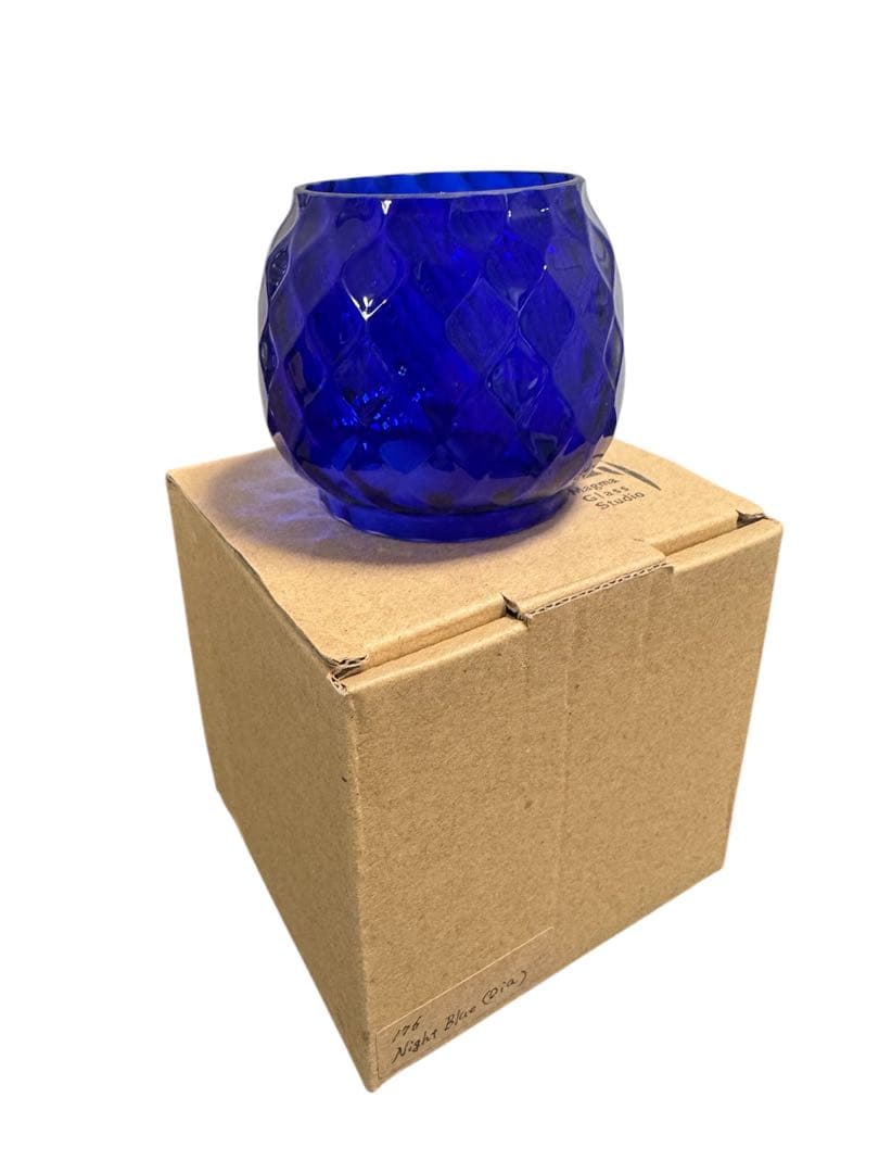 ライト・ランタン Magma glass studio - Night Blue