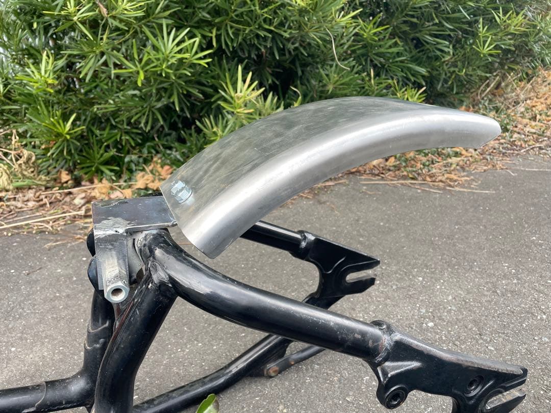 ドラッグスター400用ショートフラットフェンダー 2セット