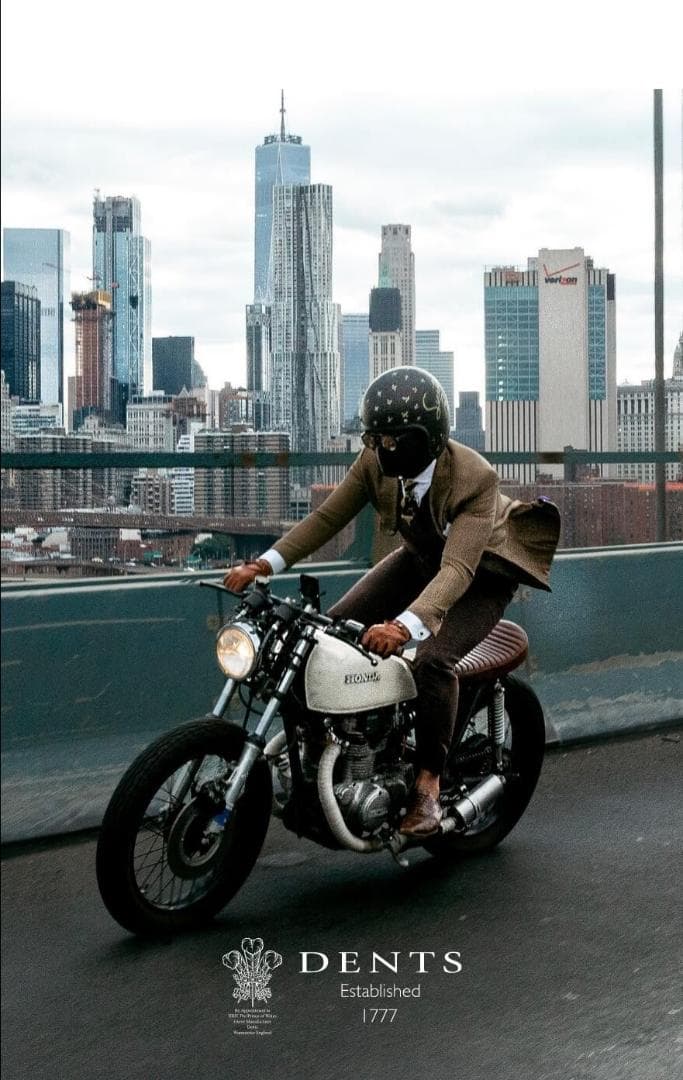 Dents（デンツ）　革手袋　ドライビンググローブ　廃番品　新品