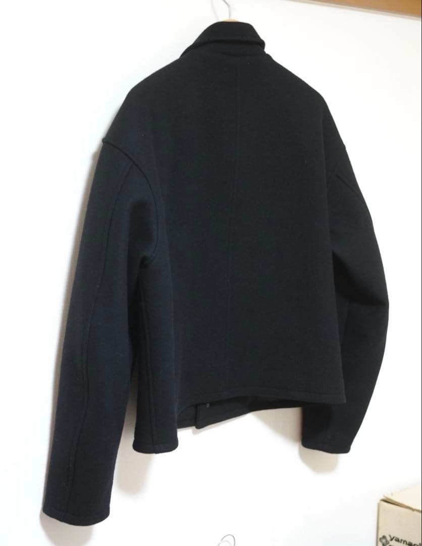 ジャケット・アウター NTRUL CLASSIC MELTON JACKET BLACK