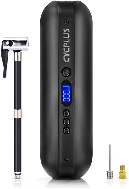 自転車 空気入れ 電動 くうきいれ クロスバイク ロードバイク バイク持ち運び用