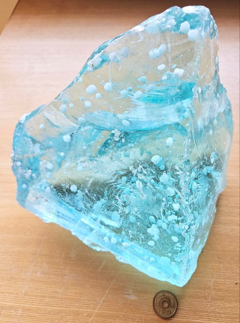 超巨大‼️4.4kg‼️クリストバライト入りネリーランド産 アンダラクリスタル