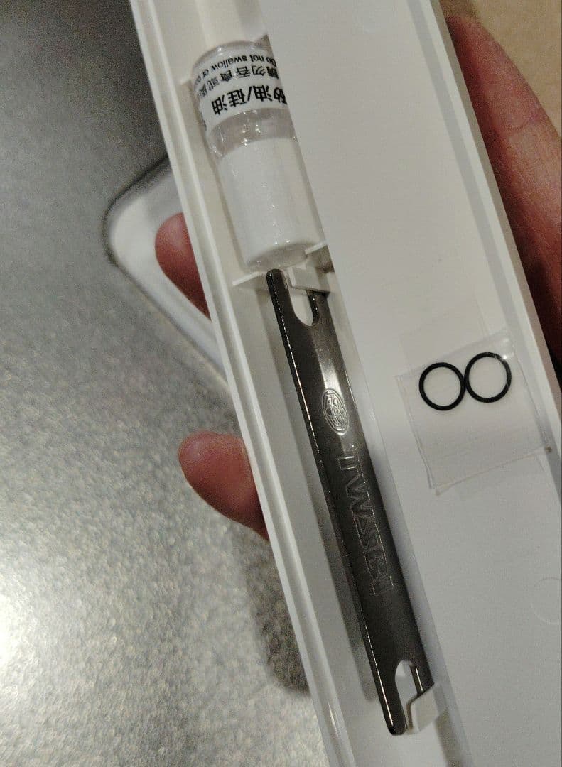 ツイスビー　VAC ダイヤモンドmini クリアスモーク　ＥＦニブ