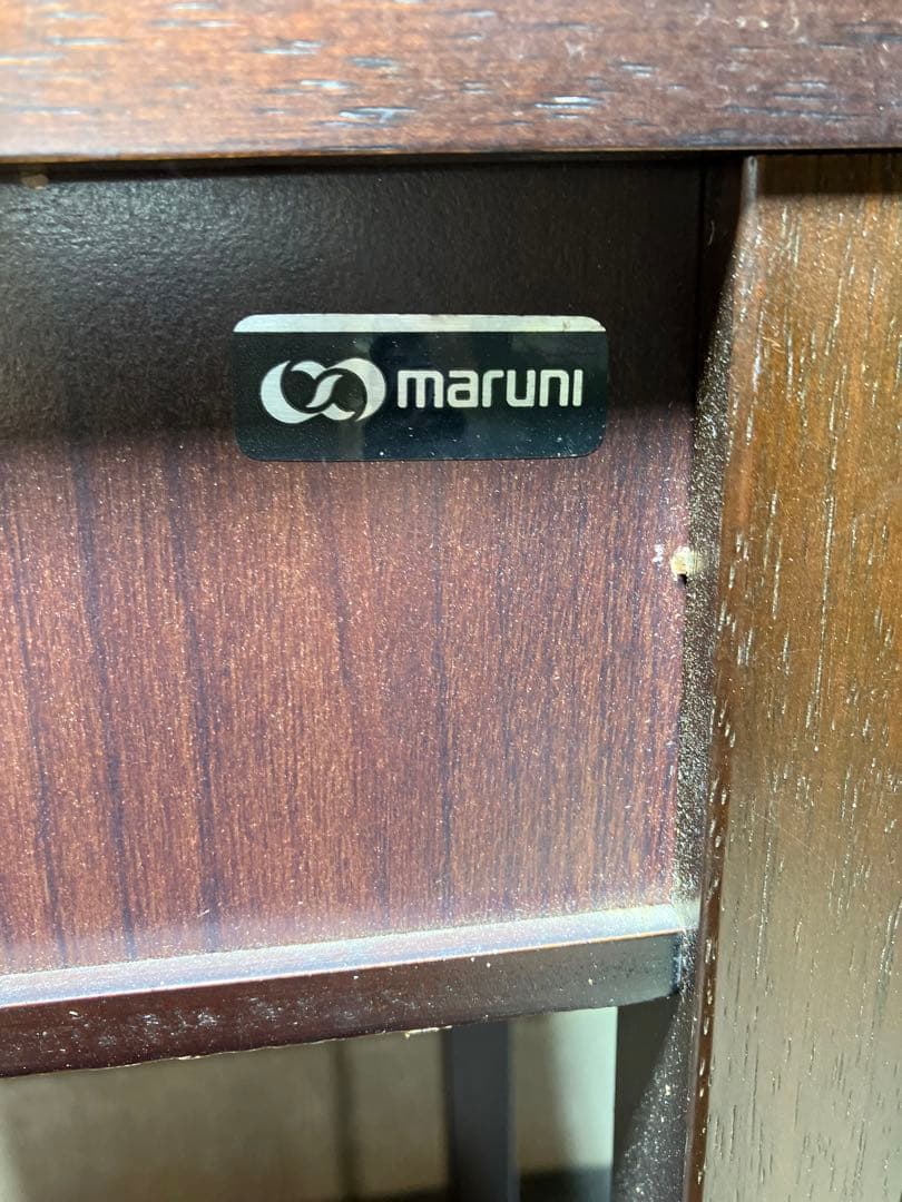 maruni マルニ　アンティーク電話台、花台　中古　美品