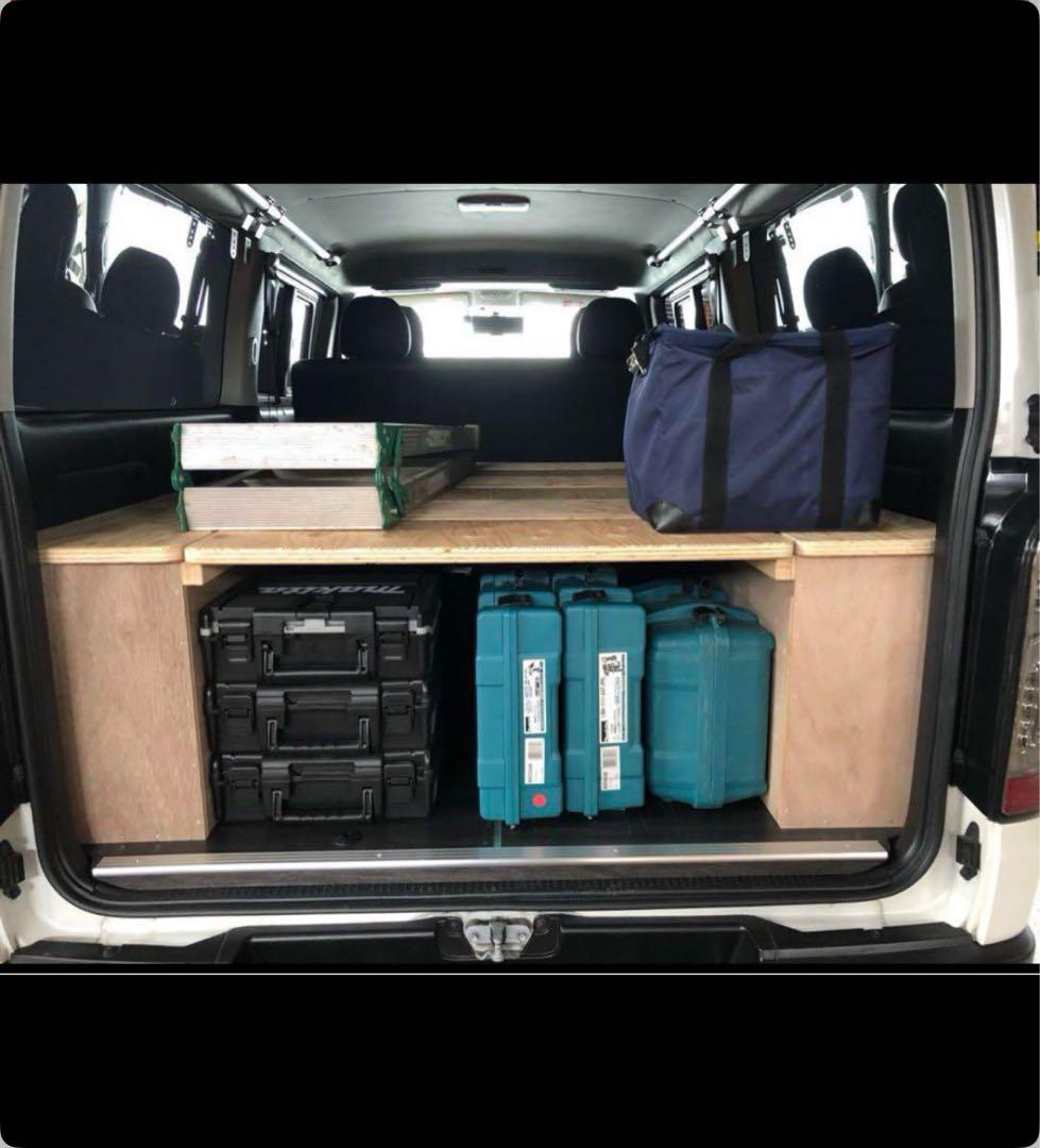 ハイエースSーGL 収納BOX ベッドキット