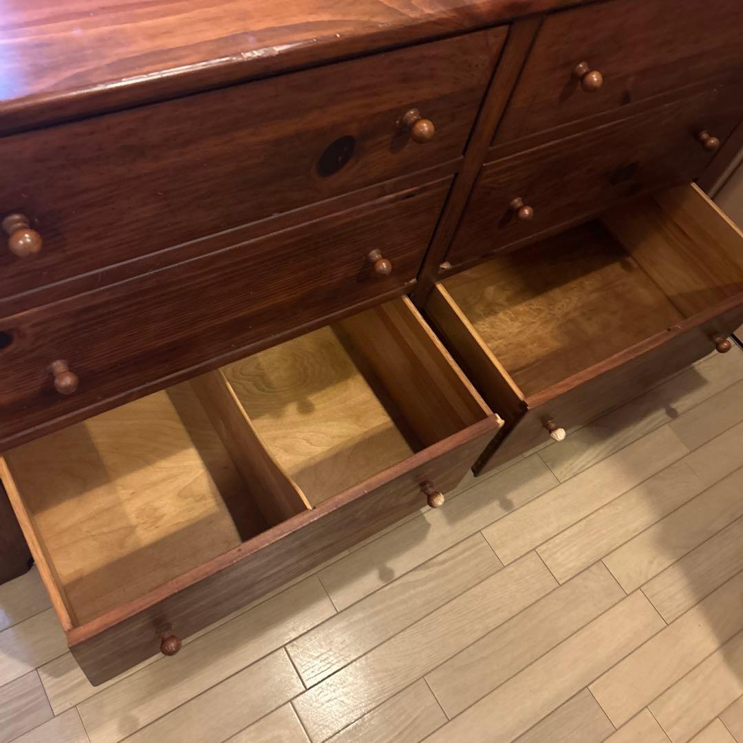 ETHAN ALLEN / イーセンアーレン｜3段チェスト｜US Vintage