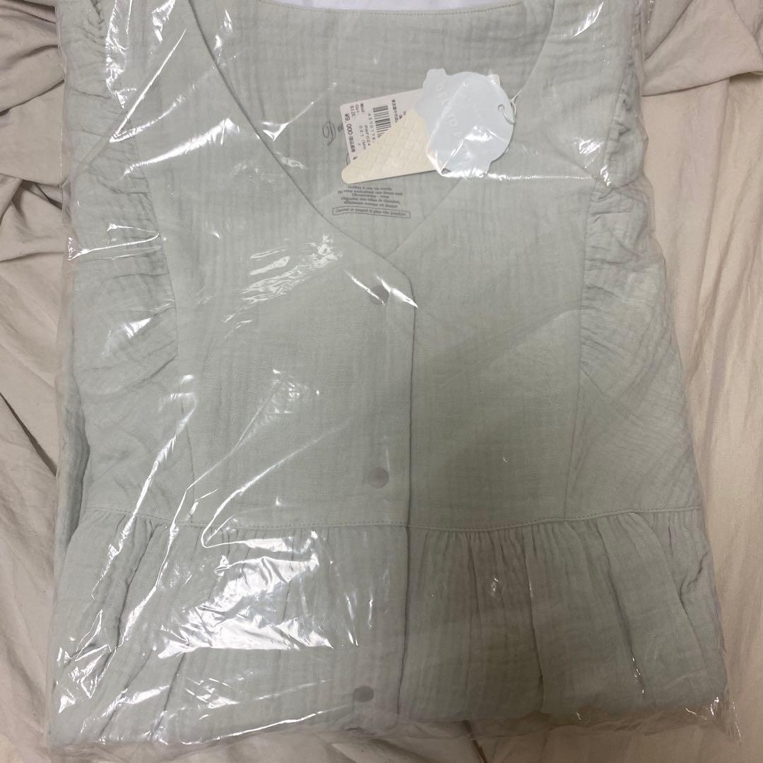 ジェラートピケ　マタニティガーゼワンピース