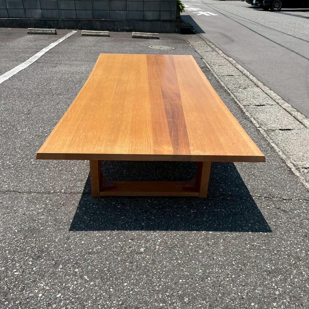 【飛騨家具】オーダー品 W2100×D900 ローテーブル 特注 Y1818