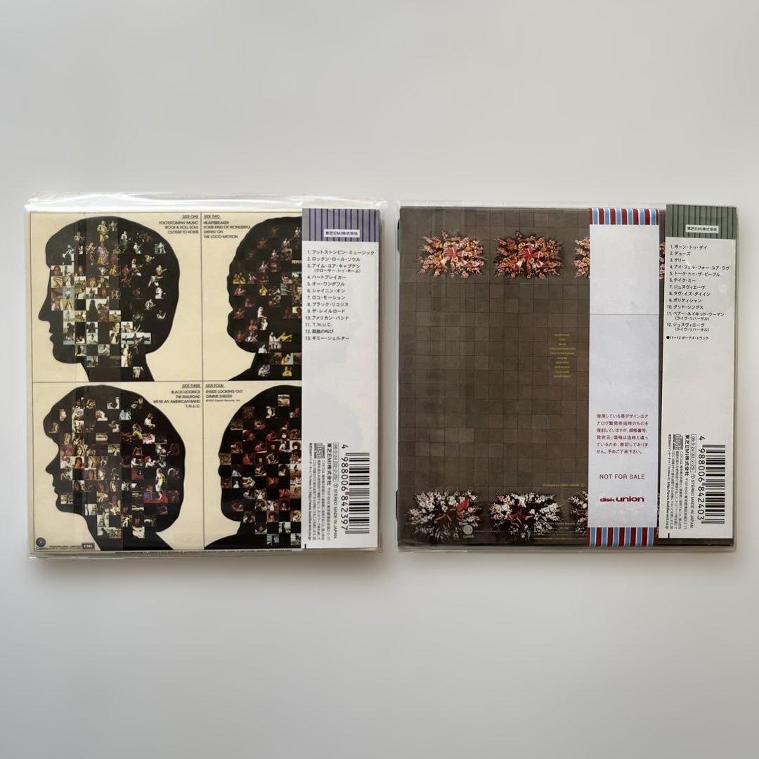 グランド・ファンク・レイルロード紙ジャケットCD6種・ボックスセット②特典帯付き