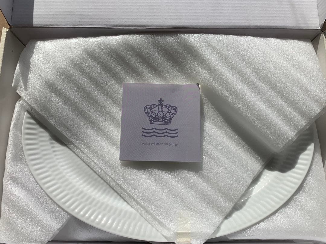 【未使用】  ロイヤルコペンハーゲン大皿2枚