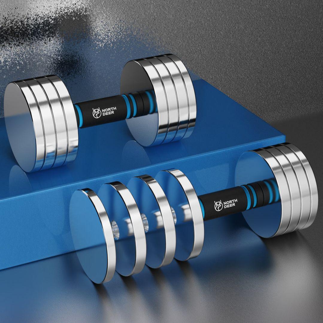 NORTH DEER 可変式ダンベル　10kg×2