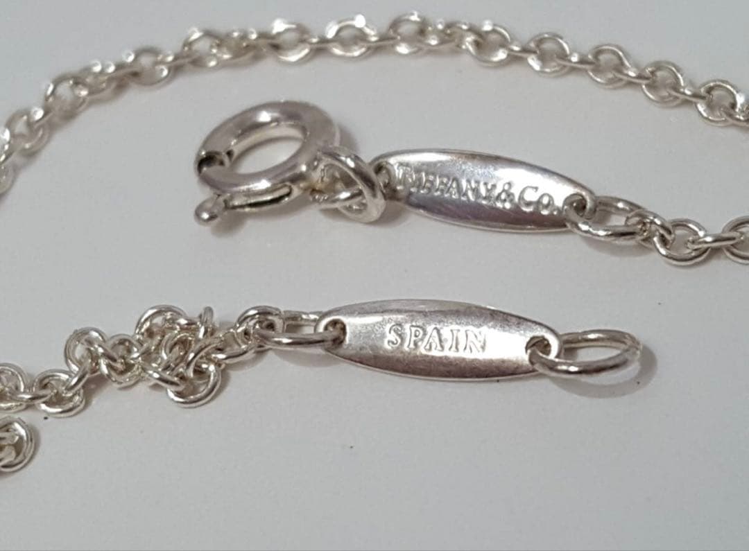 【美品】ティファニー エルサペレッティ ビーン ブレスレット シルバー925
