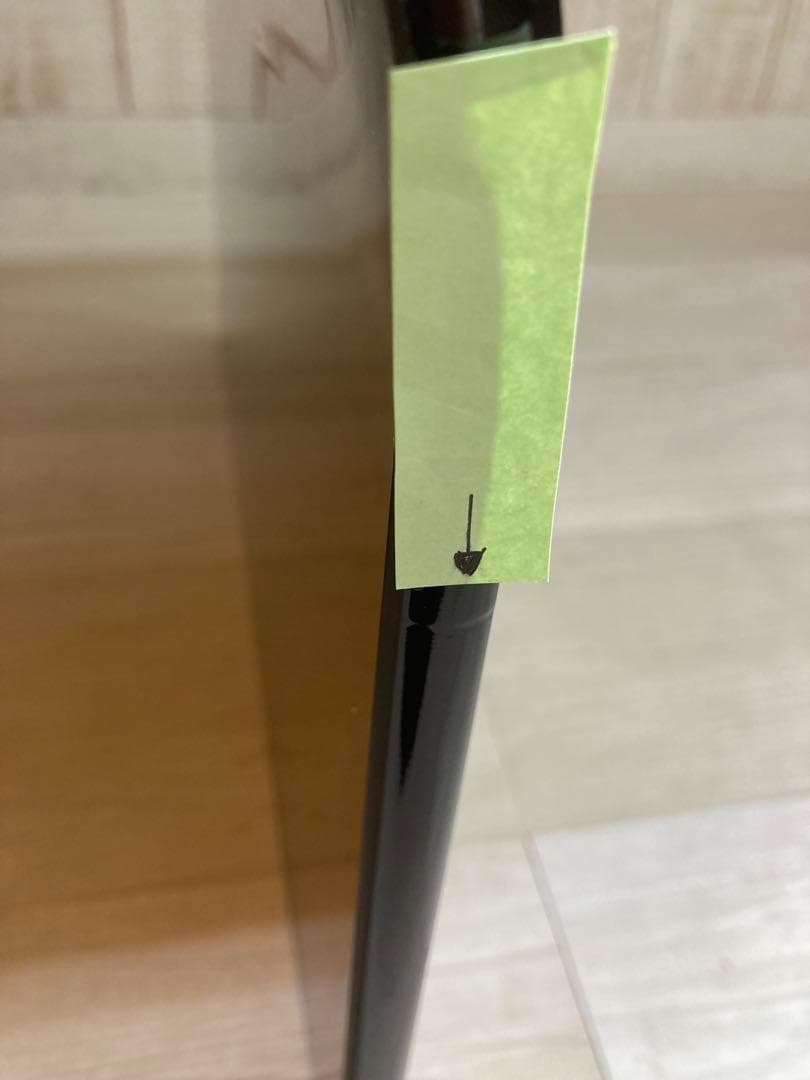 （訳あり）アクリルテーブル　 ローテーブル 　クリアブラウン（約）幅60cm