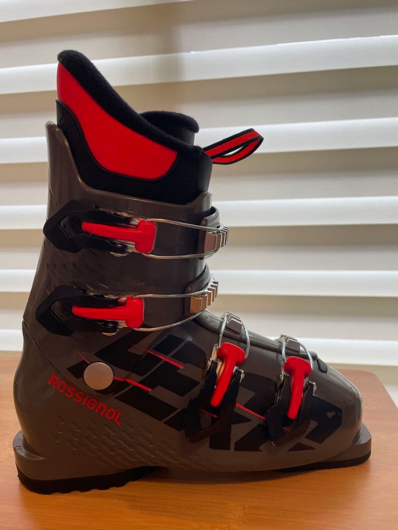 ROSSIGNOL HERO J4 スキーブーツ 25.5cm グレー/レッド