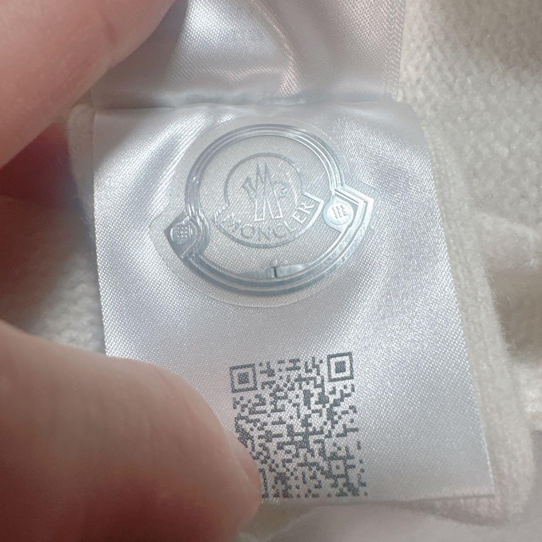 MONCLER モンクレール ニット ショート丈 カシミヤ ワッペン S