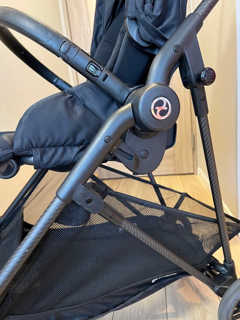 【美品】 サイベックス cybex メリオカーボン 2021 レインカバー付き