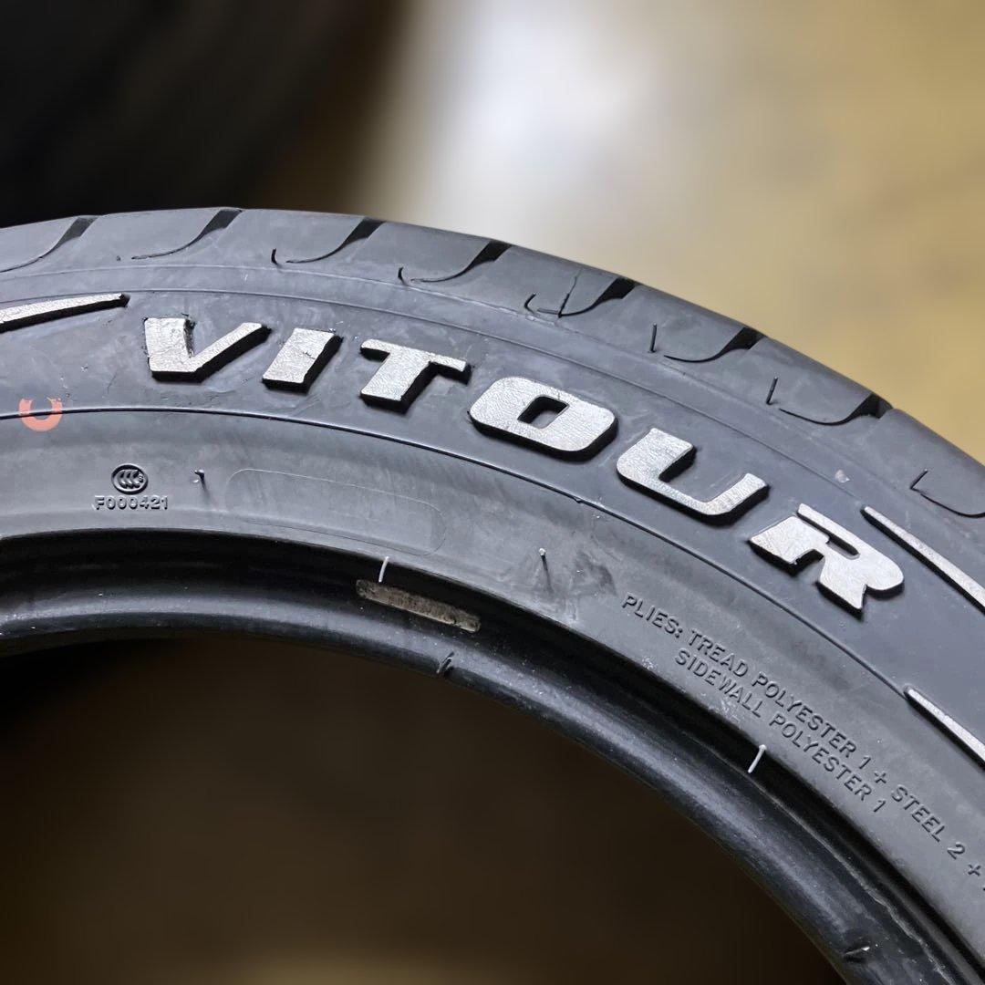 205/55R16 4本セット VITOUR 夏タイヤホワイトレター